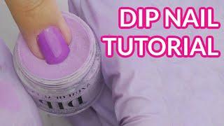 HOW TO DO DIP NAILS AT HOME! | AzureBeauty Kit Review