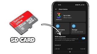 HOW TO USE SD CARD AS INTERNAL RAM ON ANDROID PHONE