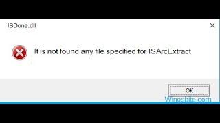How to Fix ISDone.dll Error in Fitgirl Repacks Installer (ISArcExtract) - Part 1