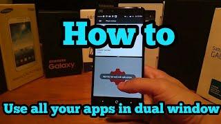 How to use any app with Dual window/Split-Screen on Android 7.0 and higher