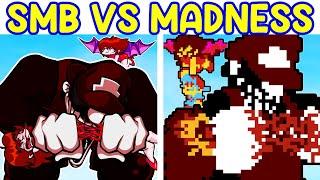 Friday Night Funkin': SMB VS Mario's Madness V2 (Power-Down, Demise but in SMB)