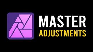 Master Adjustment Layers in Affinity Photo