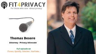 A Lawyer's Perspective On Privacy Certifications with Thomas Besore - The FIT4PRIVACY Podcast E026