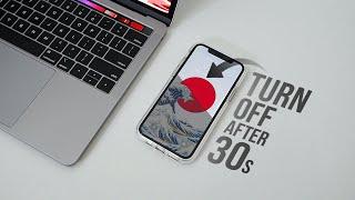 How to Make iPhone (NOT) Turn Off After 30 Seconds