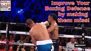 Boxing Defense | How To Roll Your Head And Chin To Avoid Punches