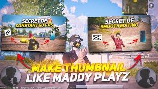 𝗛𝗼𝘄 𝘁𝗼 𝗺𝗮𝗸𝗲 𝗩𝗶𝗿𝗮𝗹 𝗧𝗵𝘂𝗺𝗯𝗻𝗮𝗶𝗹 𝗹𝗶𝗸𝗲 @maddy-playz  | 𝗣𝘂𝗯𝗴 𝗧𝗱𝗺 𝗧𝗵𝘂𝗺𝗯𝗻𝗮𝗶𝗹 | 𝗦𝗮𝗮𝗱 𝗽𝗹𝗮𝘆𝘇