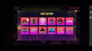 FREE FIRE PRO LEAGUE DREAM TEAM | ESPORTS EVENT |