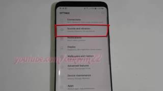 Android Nougat : How to Turn on or Turn off Messages Notifications sound on Samsung Galaxy S8 or S8+
