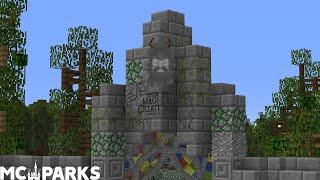 'Hagrid's Magical Creatures Motorbike Adventure' (MCParks Minecraft Recreation)