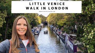 LITTLE VENICE LONDON WALK | Regent's Canal | Rembrandt Gardens | Grand Union Canal | Maida Vale