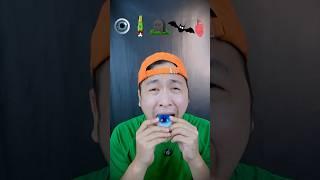 Makan Serba Hallowen‍️ #asmr #mukbang #makansesuaiemoji #videomakan #halloween