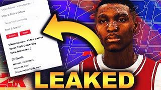 EVERY COLLEGE MYCAREER Option In NBA 2K21 HAS BEEN LEAKED... AND ITS CRAZY!