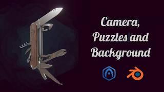 Verge3D for Blender Basics - Part 4 - Background, Camera, and Puzzles