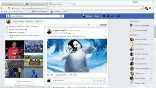 Upload a photo to a user's profile using facebook graph api in php part4