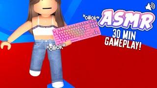 ROBLOX Tower of Hell but it's KEYBOARD ASMR... *VERY CLICKY* (30 MINS) | #33