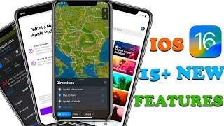 IOS 16 - 15+ New Features and Changes!!! Maps, Podcasts, Wallet and more!!!