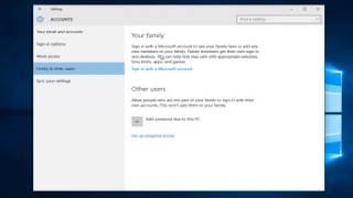 How To Create A Child Account In Windows 10