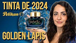  LA TINTA del AÑO 2024: EDELSTEIN GOLDEN LAPIS de PELIKAN (Lapislázuli dorado)