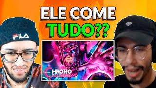 REAGINDO a "Galactus (Marvel Comics) - O DEVORADOR DE PLANETAS | Chrono"