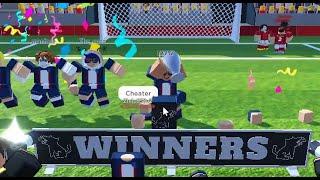 Roblox - Another hacker caught in 4k in Super League Soccer lol