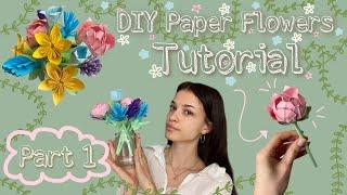 Diy Paper Flower Bouquet Tutorial  | Part 1