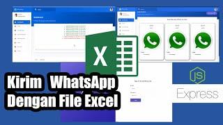 Kirim WhatsApp Dengan File Excel Di Express.js