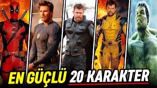 Deadpool & Wolverine Güç Sıralaması 2024 | En Güçlü 20 Marvel Karakteri