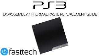 PS3 Slim Disassembly and Thermal Paste Replacement Guide