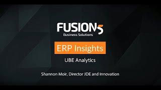 JDE Tool | ERP Insights - UBE Analytics