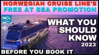 Norwegian Cruise Line - Free at Sea Explained - What You Should Know Before You Book it -Cruise tips