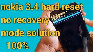 nokia 3.4 hard reset no recovery mode |nokia 4.5 no recovery mode solution || #nokia3.4hardreset