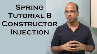 Spring Tutorial 8 Constructor Injection