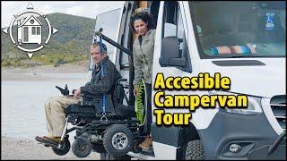 #Wheelchairvanlife - accessible van built by disabled owner w/ problem solving & innovation!