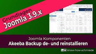 Joomla PlugIn deinstallieren / installieren - Joomla Grundlagen Beginner