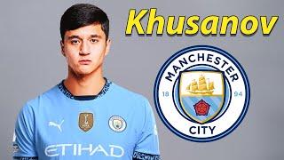 Abdukodir Khusanov ● Manchester City Transfer Target  Best Defensive Skills & Passes