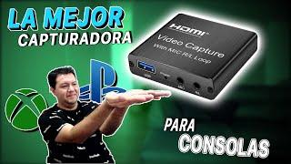 La Mejor Capturadora Barata para Consolas Xbox PlayStation y Nintendo | Video Informativo