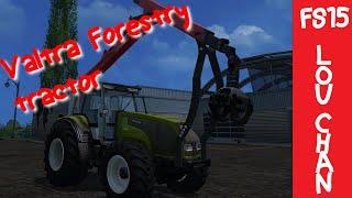 FS15 mod review: Valtra Forestry tractor