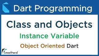 Dart Class, Objects, Instance and reference Variable example. Dart Tutorial for Flutter #8.1