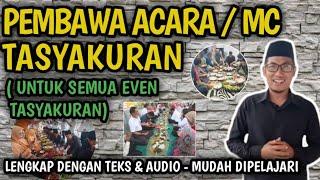 CONTOH PEMBAWA ACARA / MC ACARA TASYAKURAN ( SEMUA EVEN)