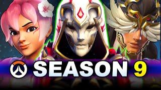 -NEW SKINS- All Season 9 Battle Pass + Shop Content! | Overwatch 2 News