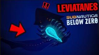 Subnautica BELOW ZERO TODOS LOS LEVIATANES en español 100% Completo y explicados LOS 7 LEVIATANES