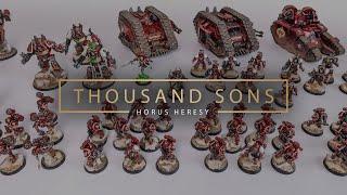 Horus Heresy - Space Marine Army (Thousand Sons on Prospero)