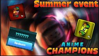 Summer Event Гарлаа !!! (Anime Champion Simulator) I Part 17