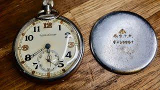 Jaeger lecoultre world war 2 pocket watch maintenance British military issue