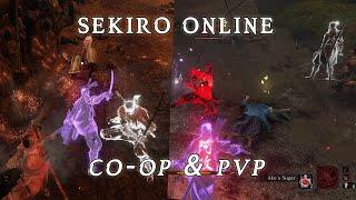 3 Player Sekiro Co-op & Dueling Invaders in PvP (No Charm, Demon Bell) Online MOD