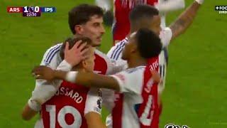 Kai Havertz Goal - Arsenal vs Ipswich Town Fc (1-0), Goals Results And Extended Highlights-2024..