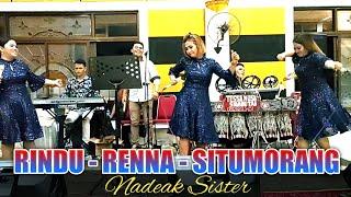 NADEAK SISTER 2 - RINDU, RENNA & SITUMORANG - LIVE PESTA BATAK. SERULING FRIADI SIJABAT