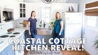 Coastal Cottage Kitchen Makeover Reveal! Tour the Graystone Beach Cottage Remodel