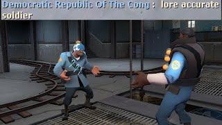 Soldier yells racial slur at Demoman