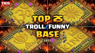 New Best! TH14 Troll Base 2023 | Clash of Clans | Top 25 Th14 Funny Base Design 2023  - SuperClash